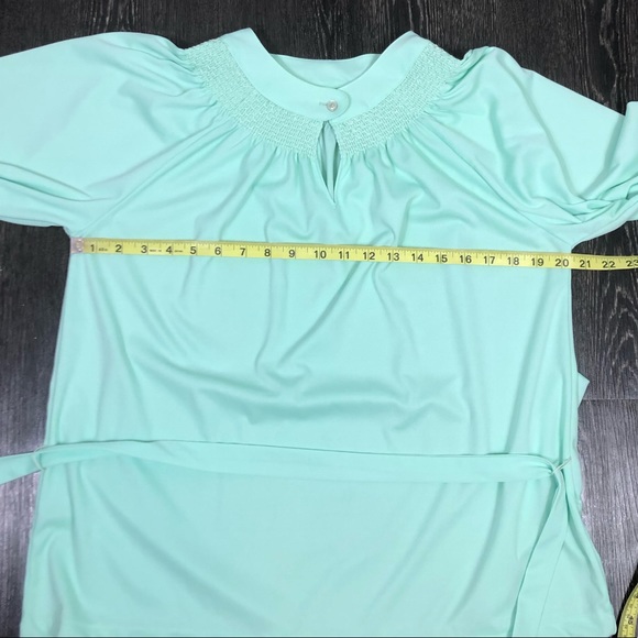 Vintage 1970’s Smocked Blouse - Picture 8 of 9